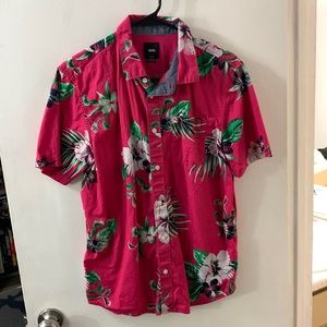 Vans Floral Button Up